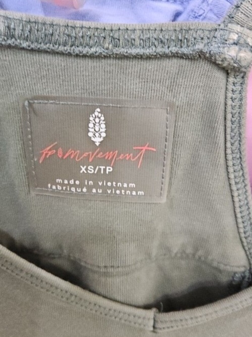 Free People Olive Green Relaxed Pocket Jumpsuit - Picture 2 of 3